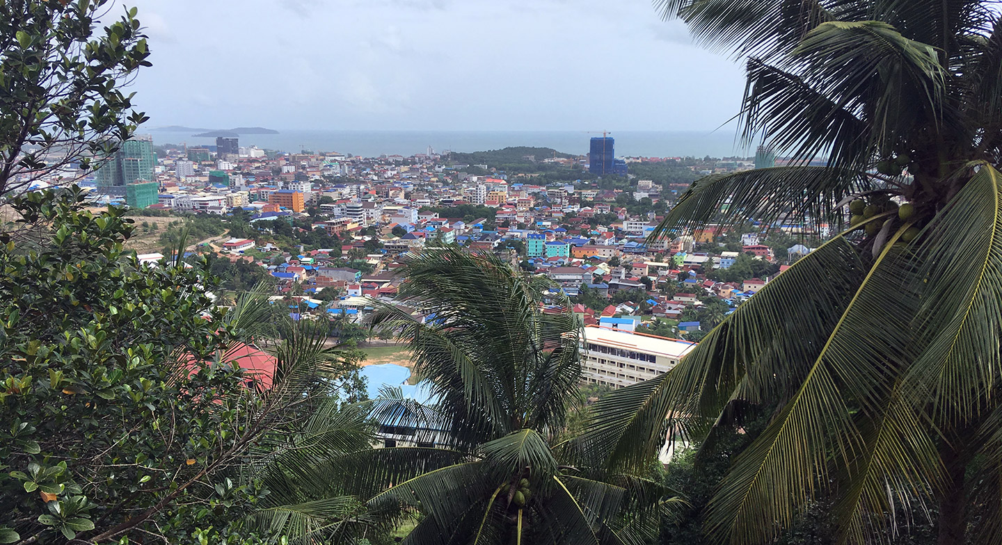 Sihanoukville, Cambodia, has seen explosive development in recent years fueled by Chinese investment. It’s also become a hotbed of human trafficking. Photo: Christophe95 / Wikimedia Commons