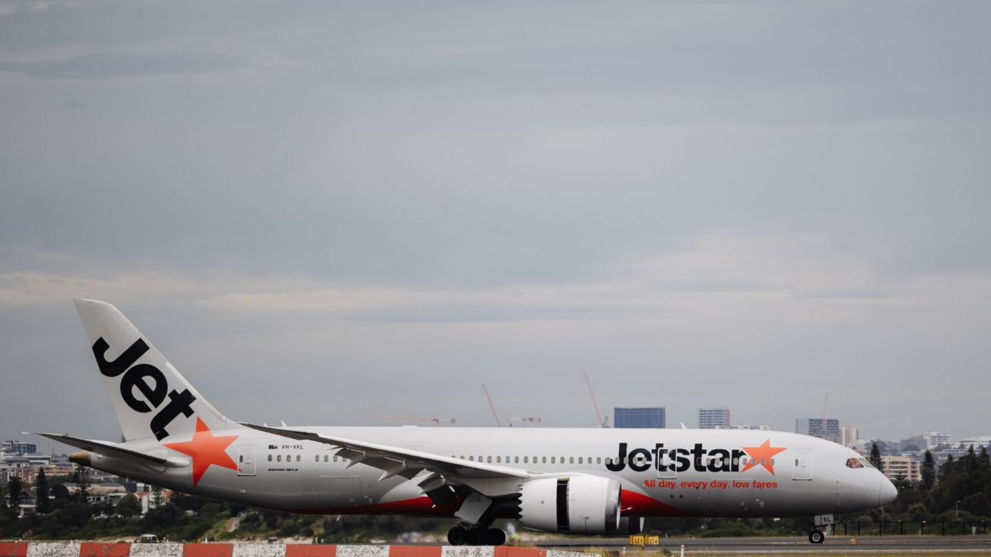 File photo of Jetstar plane. Credit: Unsplash/Josh Withers.