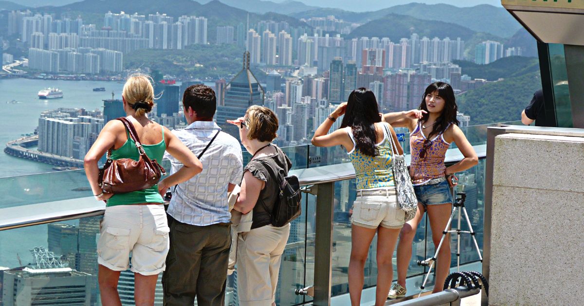 Observation Deck at The Peak – Hong Kong. Photo: Jacopo Werther (cc-by-sa-2.0)