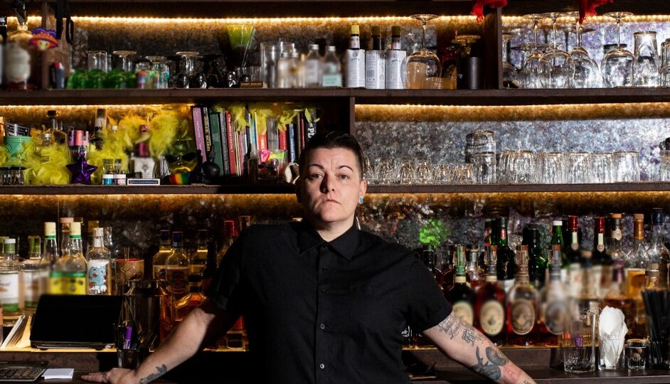 A file photo of Jen Queen, bar manager of The Pontiac
