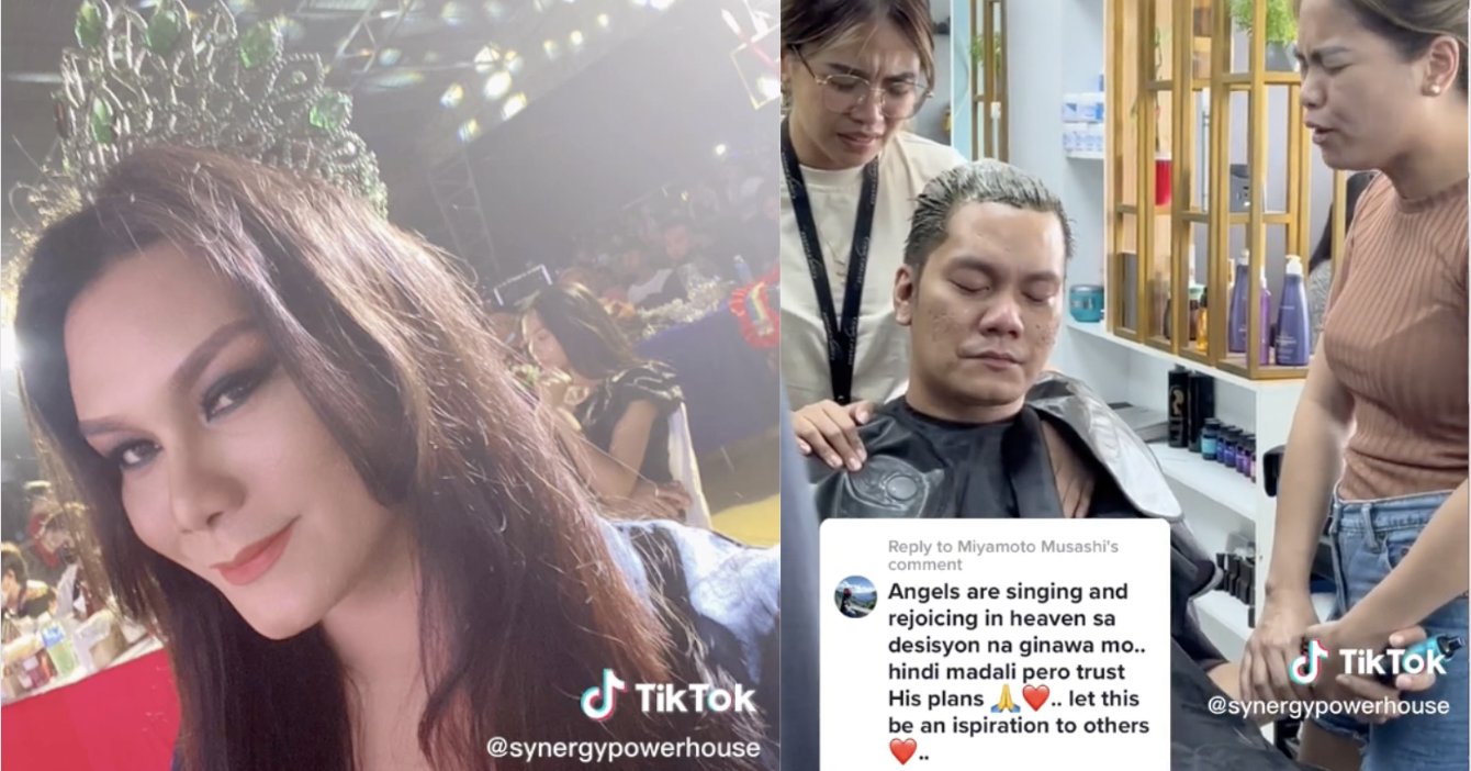 Can you pray the gay away? TikTok video of LGBTQ man getting hair cut,  prayed over by church members at a salon has people confused (Video) |  Coconuts