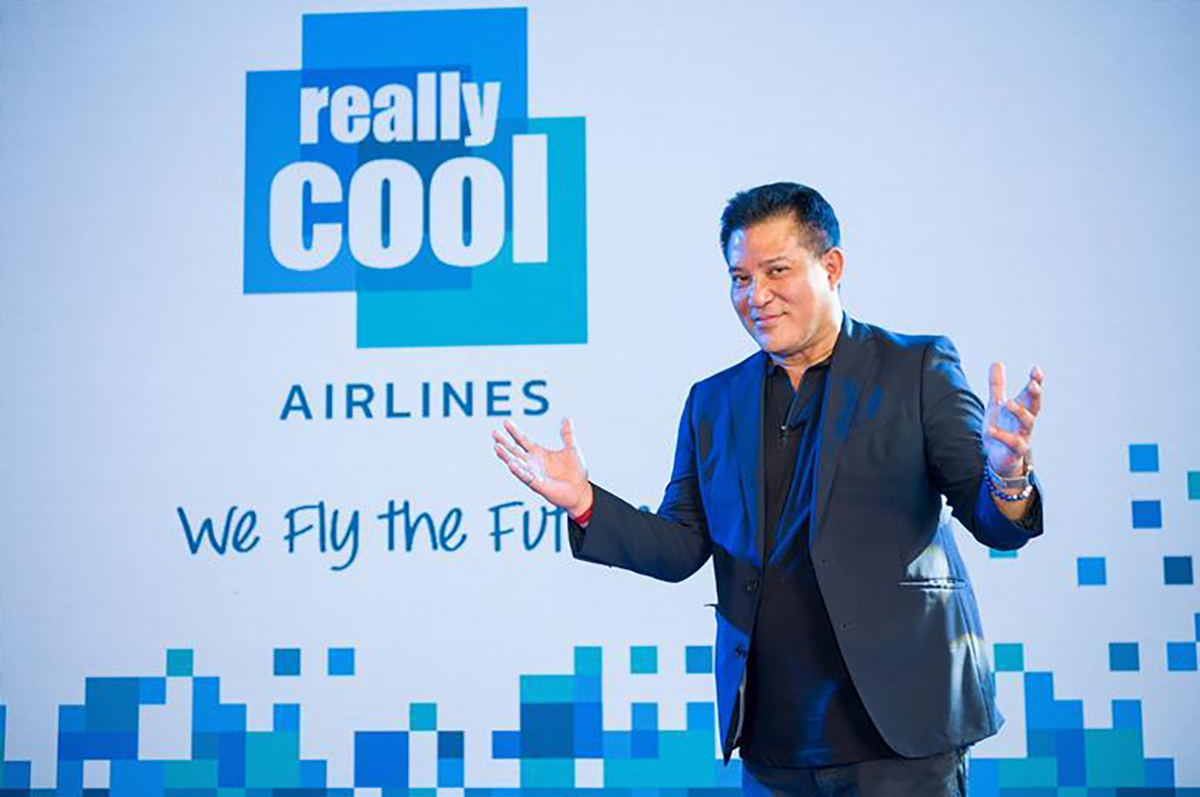 Really Cool Airlines CEO Patee Sarasin. Photo: Really Cool Airlines