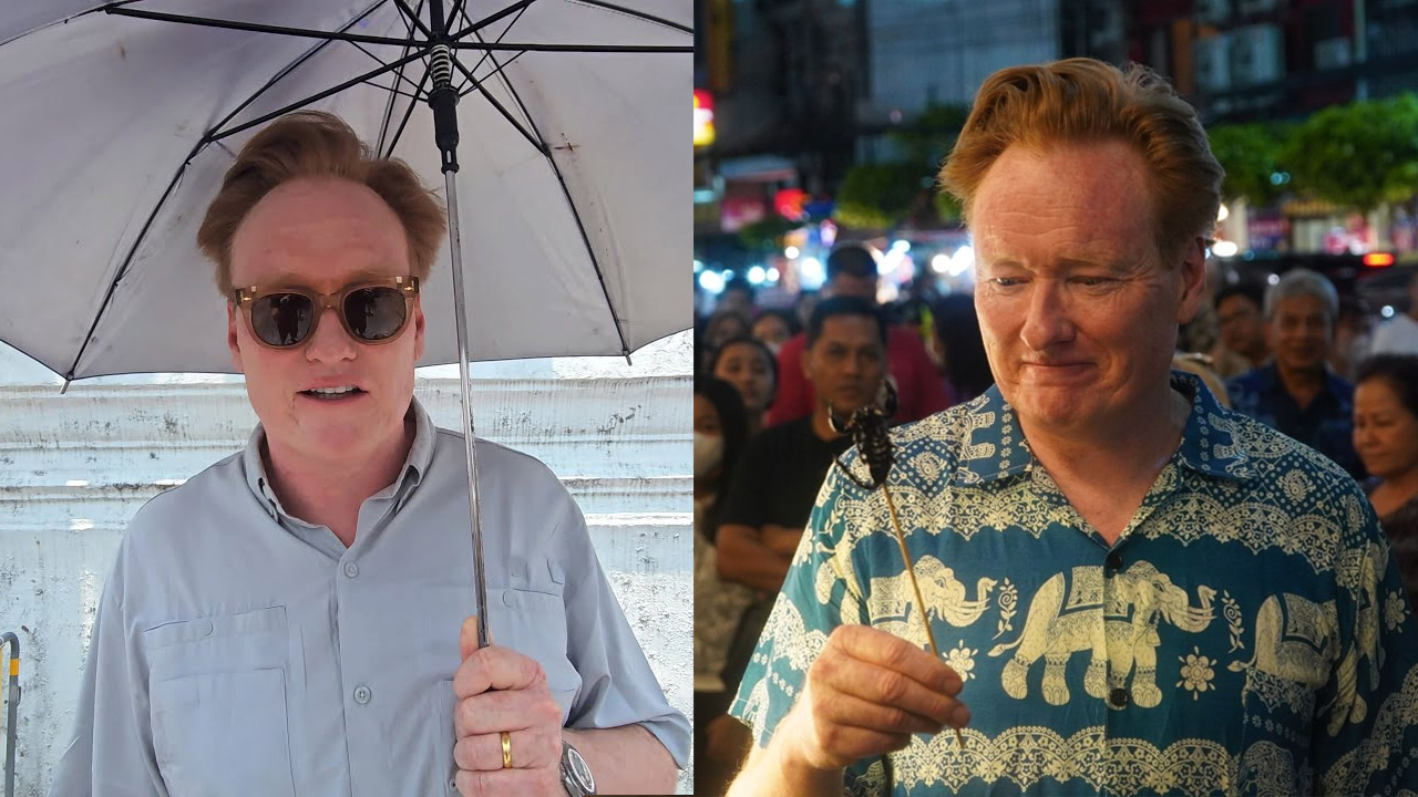Images: Conan O’Brien/YouTube, Twitter