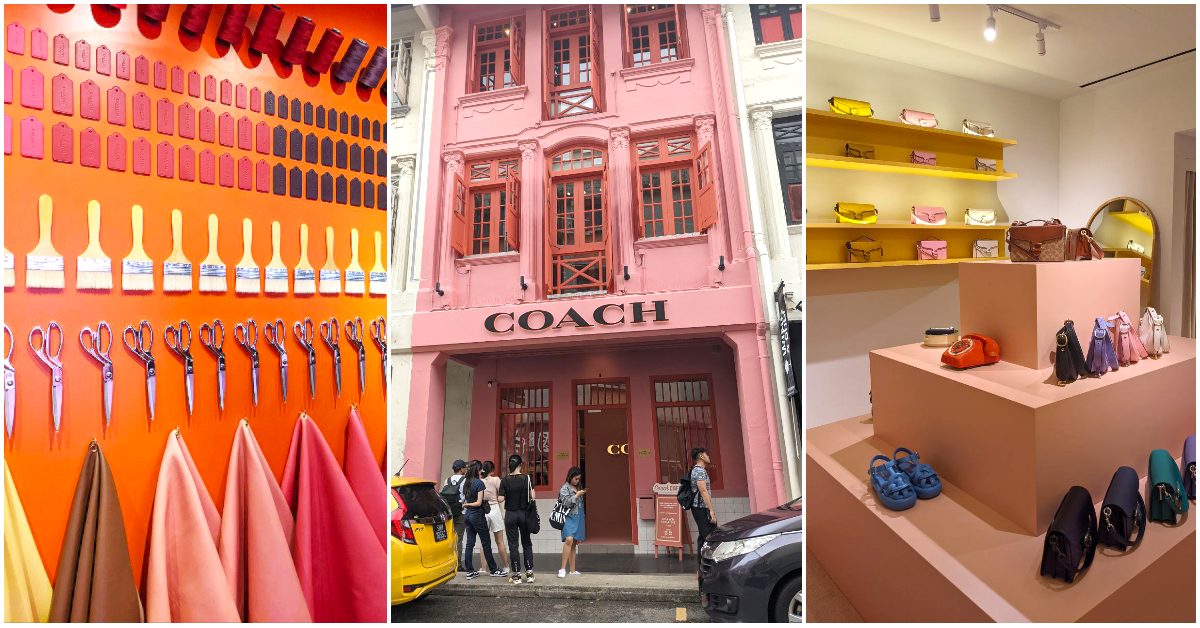 New concept store and cafe by Coach in Singapore. Photo: Coconuts Singapore