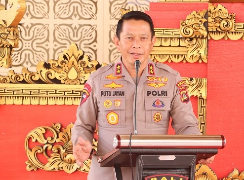Bali Police Chief Putu Jayan Danu Putra. Photo: Courtesy of Ngurah Rai Airport Police.