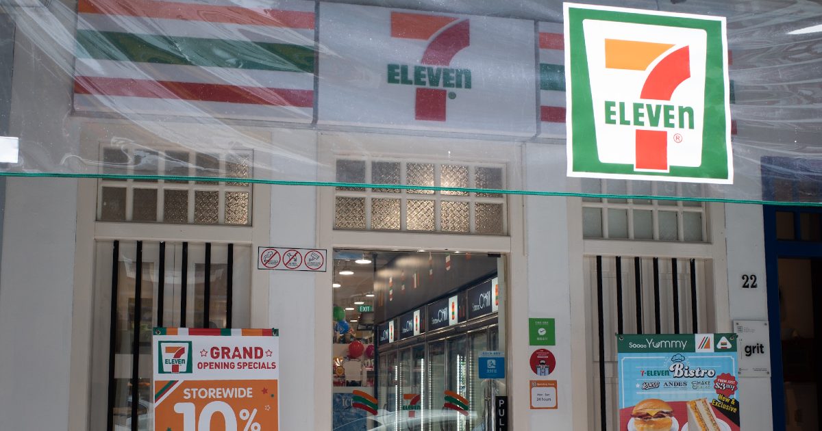 The 7-Eleven store on Keong Saik Road. Photo: Coconuts Singapore