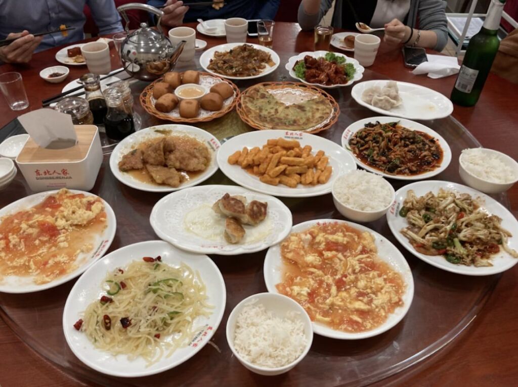 A spread of food at Dong Bei Ren Jia. Photo: C n/Burpple