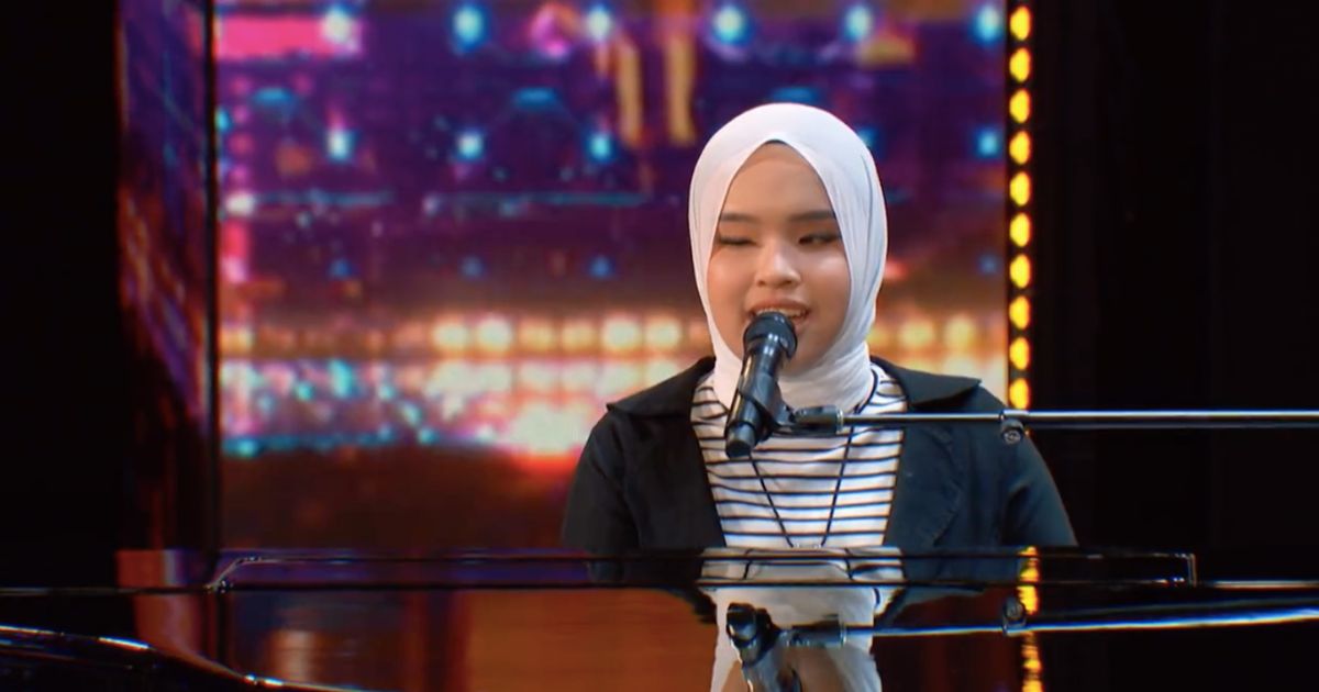 Putri Ariani auditioning for America’s Got Talent. Photo: Video screengrab from Twitter/@AGT