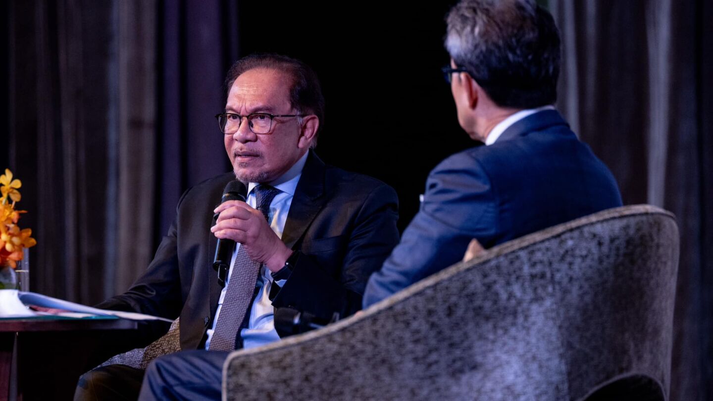 Photo: Malaysian Prime Minister Anwar Ibrahim at the International Malaysia Law Conference 2023 in Kuala Lumpur/Facebook
