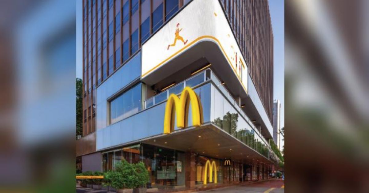 The new McDonald’s restaurant in Thamrin, Central Jakarta which opened on July 1, 2023. Photo: McDonald’s Indonesia