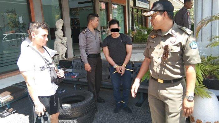 JPP, 33, a Filipino national, was arrested by the authorities after reportedly causing a commotion at the I Gusti Ngurah Rai International Airport on Dec. 7, 2023. Photo: Obtained.